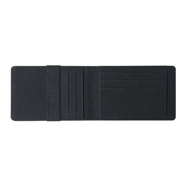 WALLET MONEY MENS WOMENS BLACK LEATHER CREDIT CARD HOLDER SLIM WALLET AU