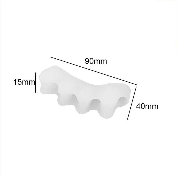 Silicone Toe Separator Gel Bunion Corrector Spreader Pain Relief Hallux Valgus