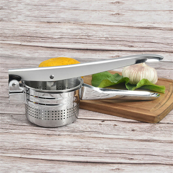 Potato Ricer Masher Fruit Stainless Steel Press Professional Juicer Puree Gnocch