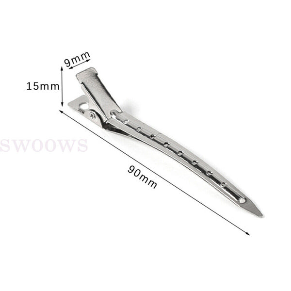 Up to 36Pcs Hairdressing Sectioning Duck Bill Hairpin Salon Croc Hair Clips