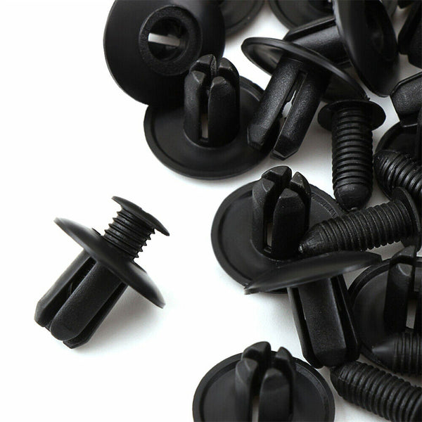 100pcs 8mm Plastic Car Screw Rivet Clips For HOLDEN Interior Trim Panel Clips