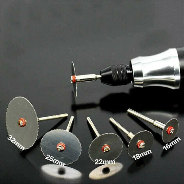 6PCS HSS Circular Saw Blade Set For Dremel Rotary Tool Cutting Wheel Discs Drill