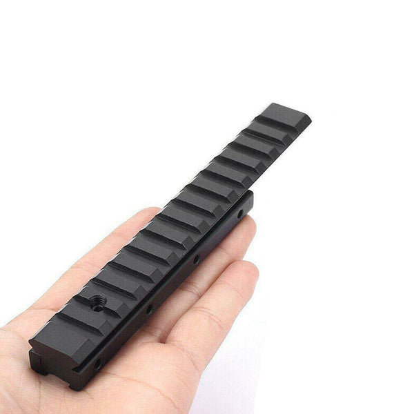 11mm to 20mm Dovetail Weaver Picatinny Rail Adapter Converter Mount Scope Base