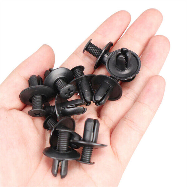 100pcs 8mm Plastic Car Screw Rivet Clips For HOLDEN Interior Trim Panel Clips