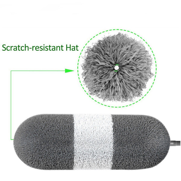 Microfibre Duster With Telescopic Stainless Steel Pole Home Car Duster Magic