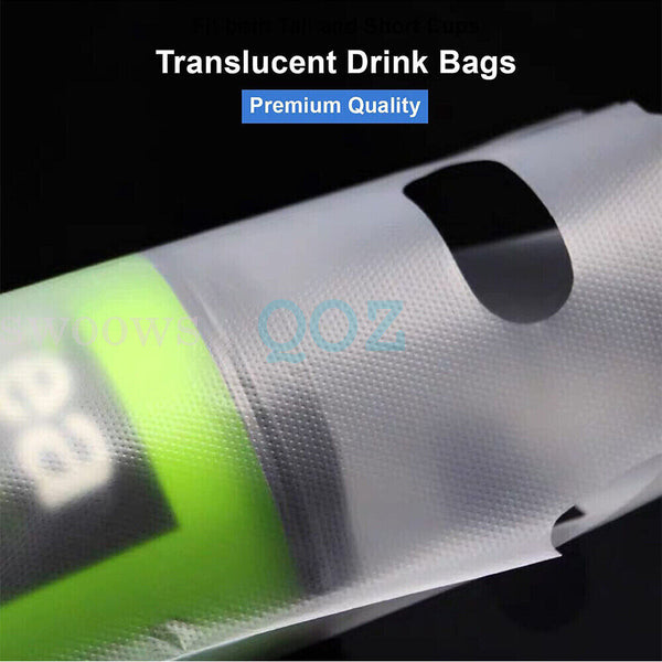 100/400 Take away bag coffee cup carry bag takeaway coffee milktea cup carrybag