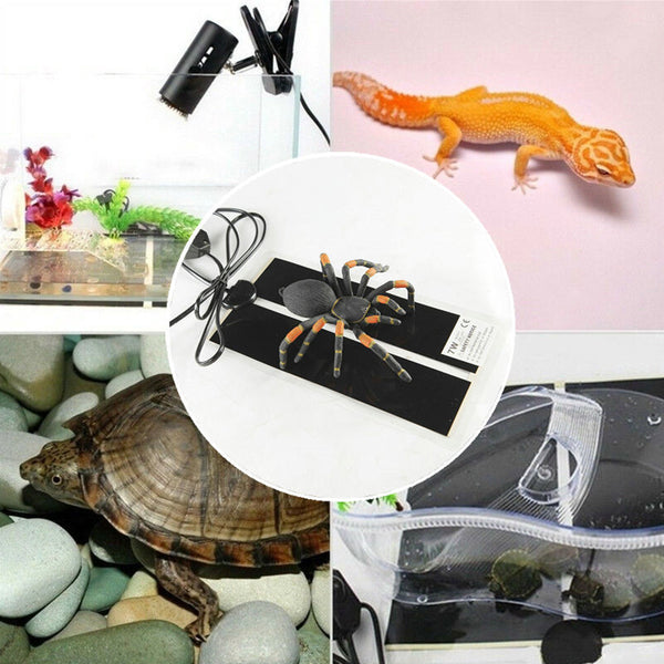 Pet Electric Adjustable Heat Pad Reptile Lizard Heating Mat Warmer Blanket