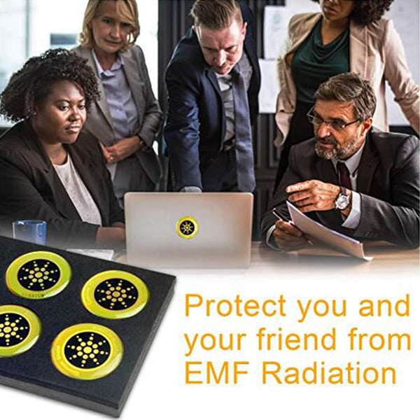 6PCS Anti Radiation Quantum Shield Protection EMF Neutraliser Chip Stickers Box